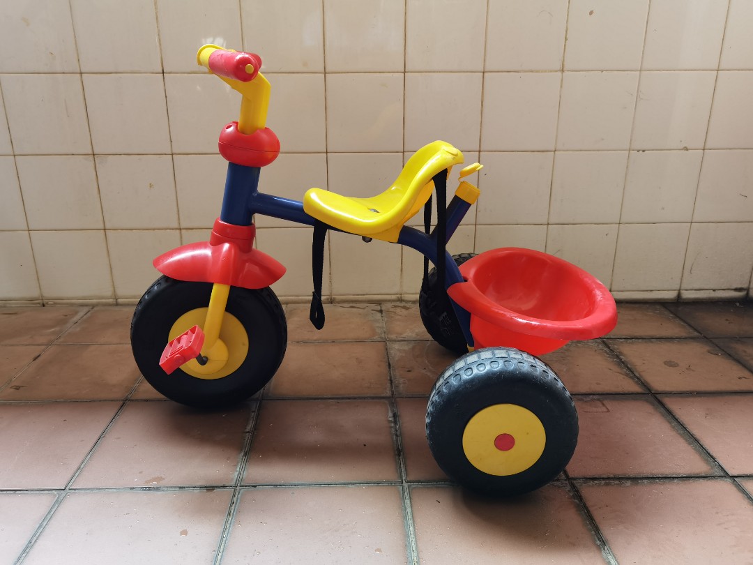 Little Tikes tricycle with push handle, Babies & Kids, Infant Playtime