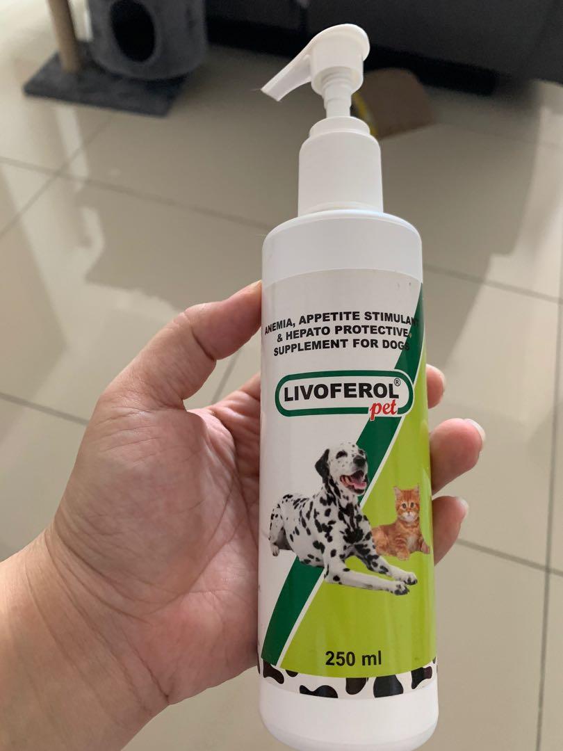 Livoferol for Cats Dogs Appetite stimulate Pet Supplies Pet