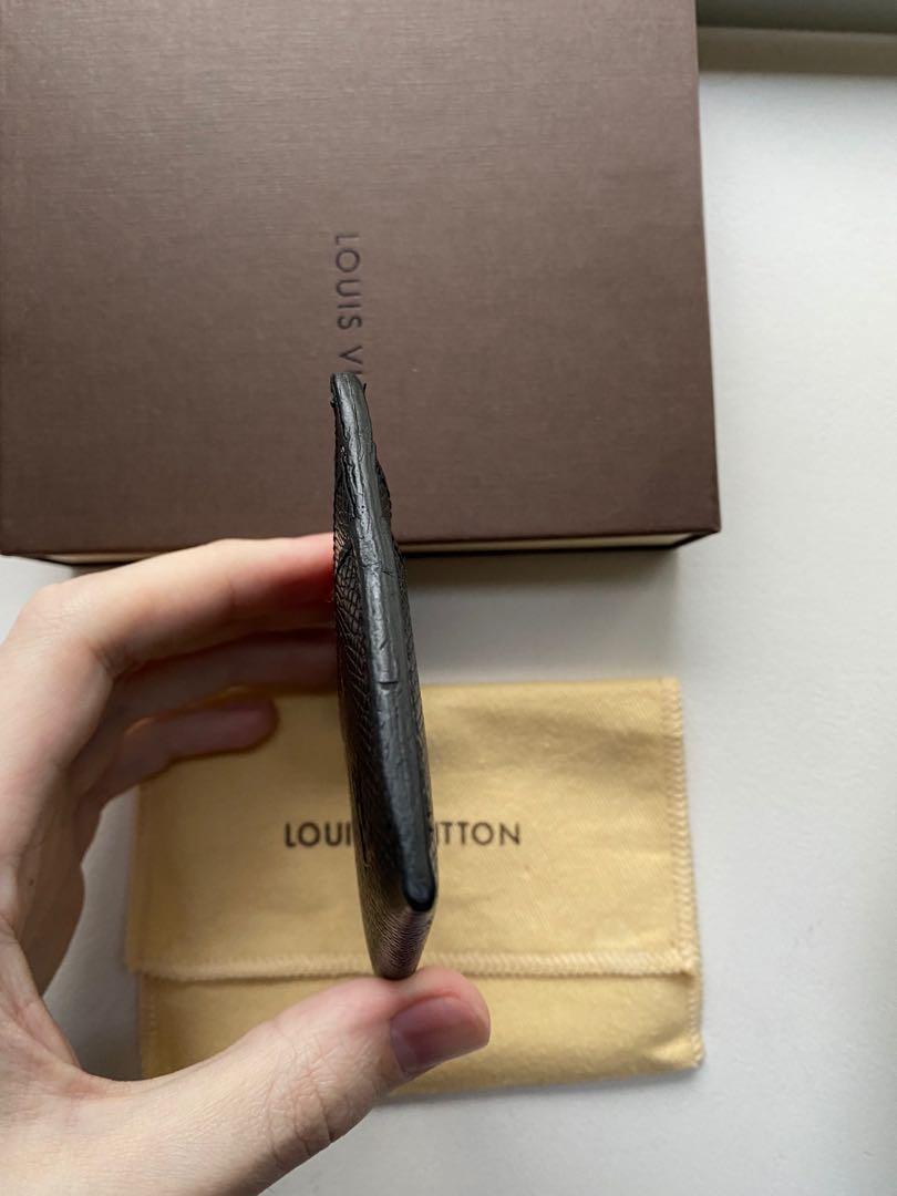 Louis Vuitton Bordeaux Taiga Leather Card Case Wallet Holder 12l520 –  Bagriculture