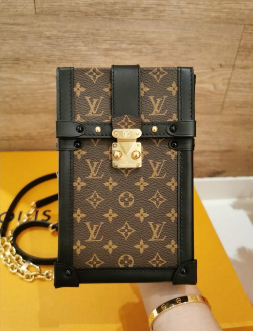 Louis Vuitton Trunk Vertical Monogram Noir Bag, Luxury, Bags & Wallets on  Carousell