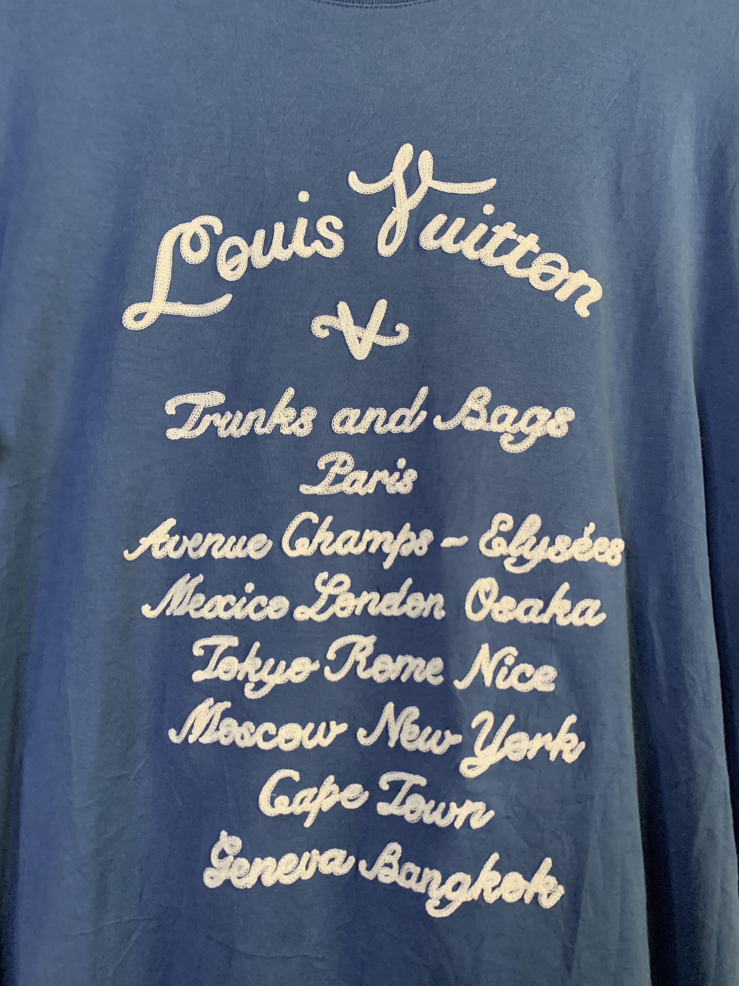 Louis Vuitton Do a Kick Flip T shirt, Luxury, Apparel on Carousell