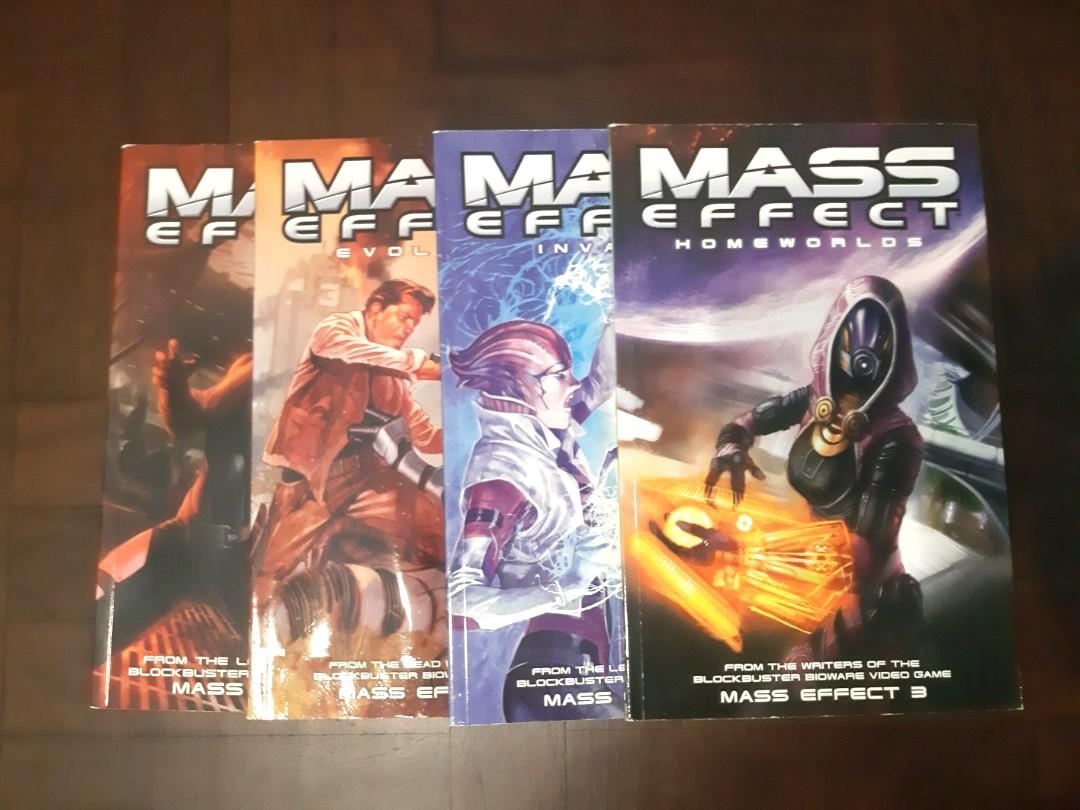 mass effect books and comics