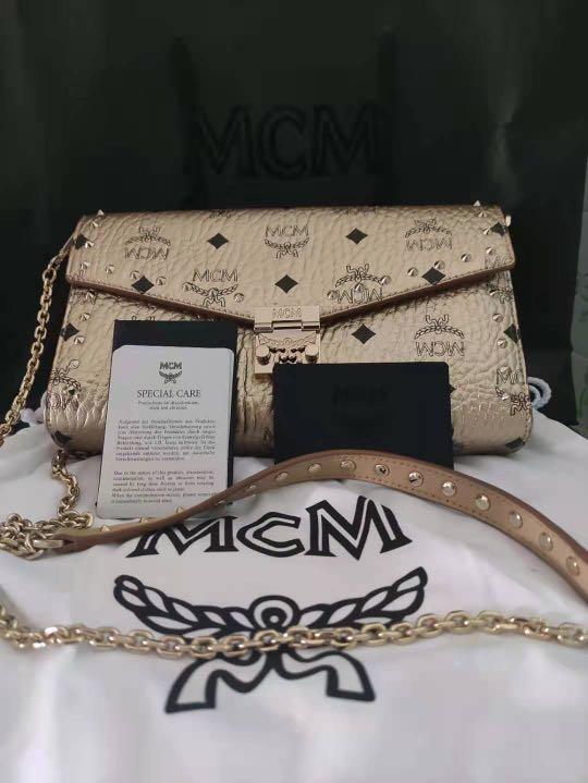 mcm millie crossbody bag
