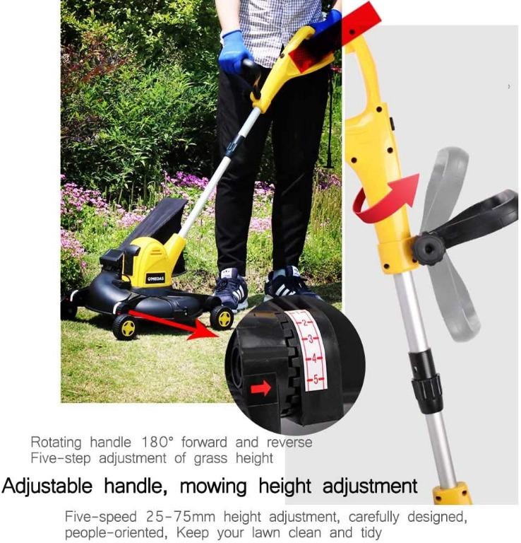 MEDAS 400600w Electric Lawn Mower Automatic Line Home Mower Small