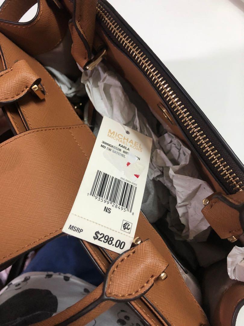 Michael kors karla medium satchel sales