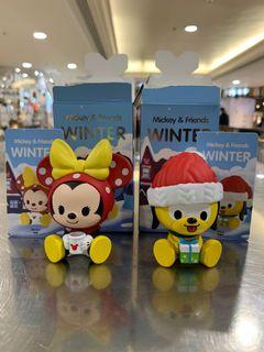 Mickey Family Winter Figure