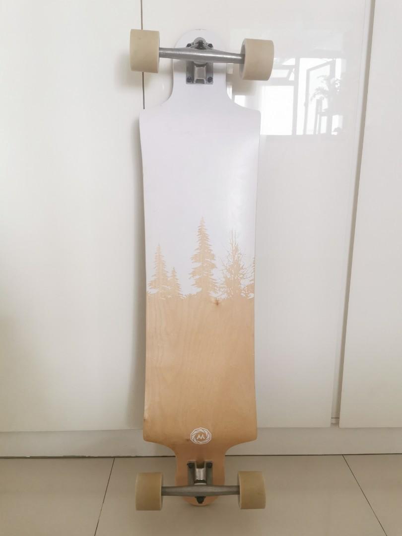 Minority Skateboard Complete Inch 40 Longboard Drop Down Deck Maple Downhill 