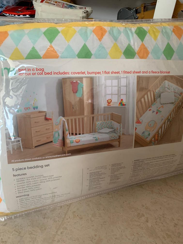 Mothercare bed 2025 in a bag