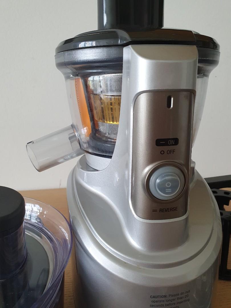 Must sell fast 70 breville juicer in excellent condition BJS600XL Juice Fountain Crush TV Home Appliances Kitchen Appliances Juicers Blenders Grinders on Carousell