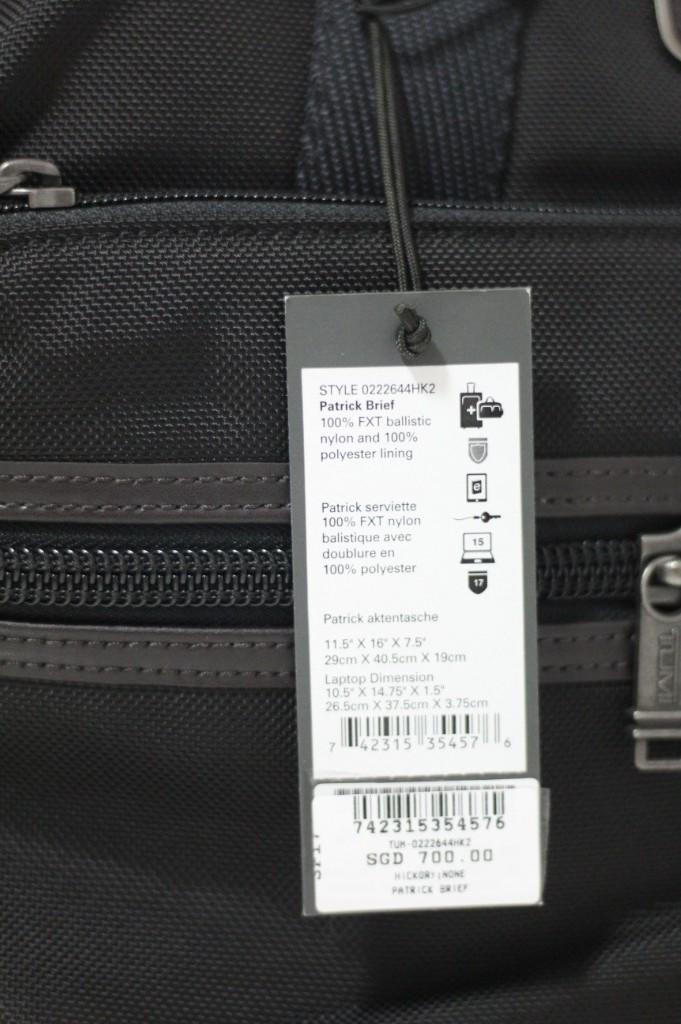 New Tumi 222644HK2 Alpha Bravo Patrick Brief Men s Fashion Bags
