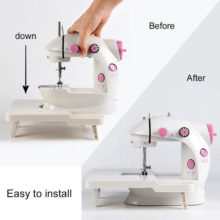 NEX Mini Sewing Machine Double Speed Double Thread Household Electric