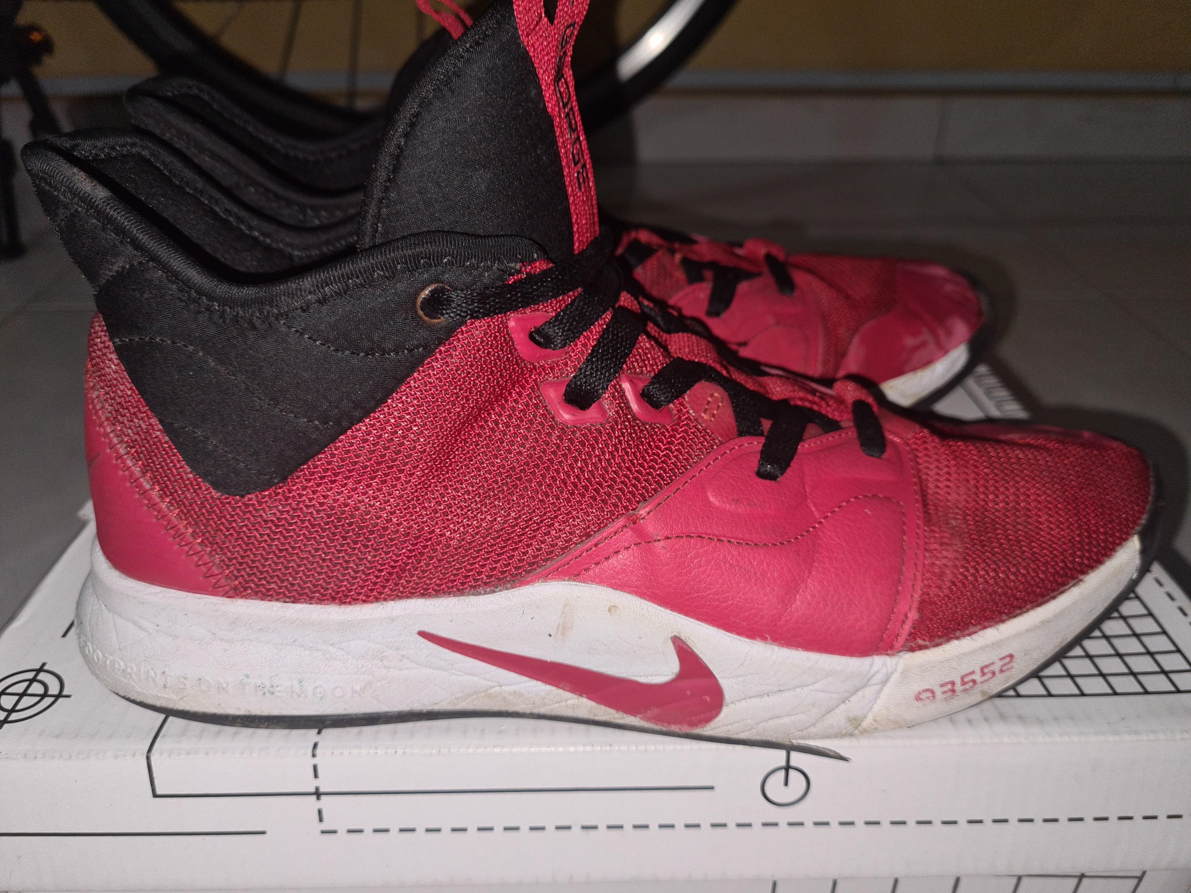 Nike pg 3 university red on sale