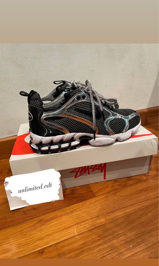 nike spiridon caged stussy