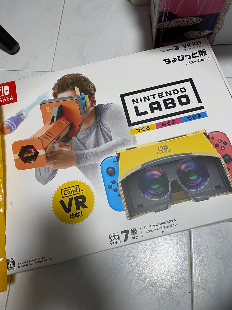 Mario kart store labo vr