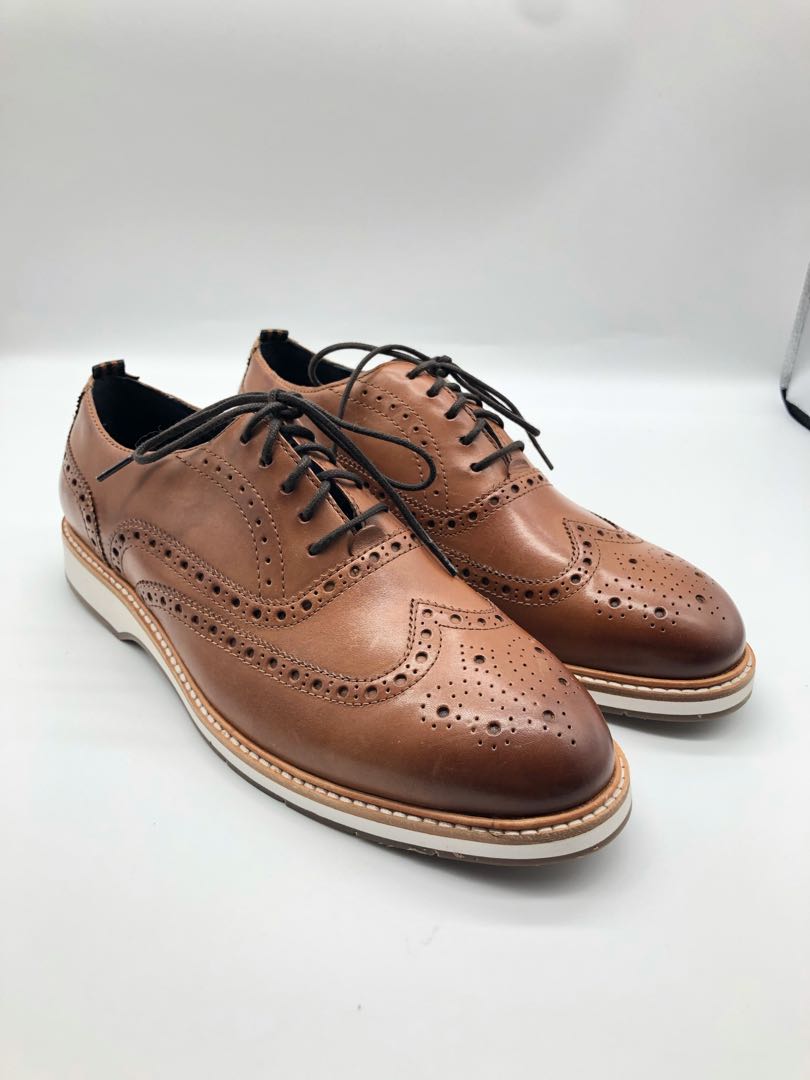 Original Cole Haan Morris Wingtip Oxford Leather Men s Shoes US