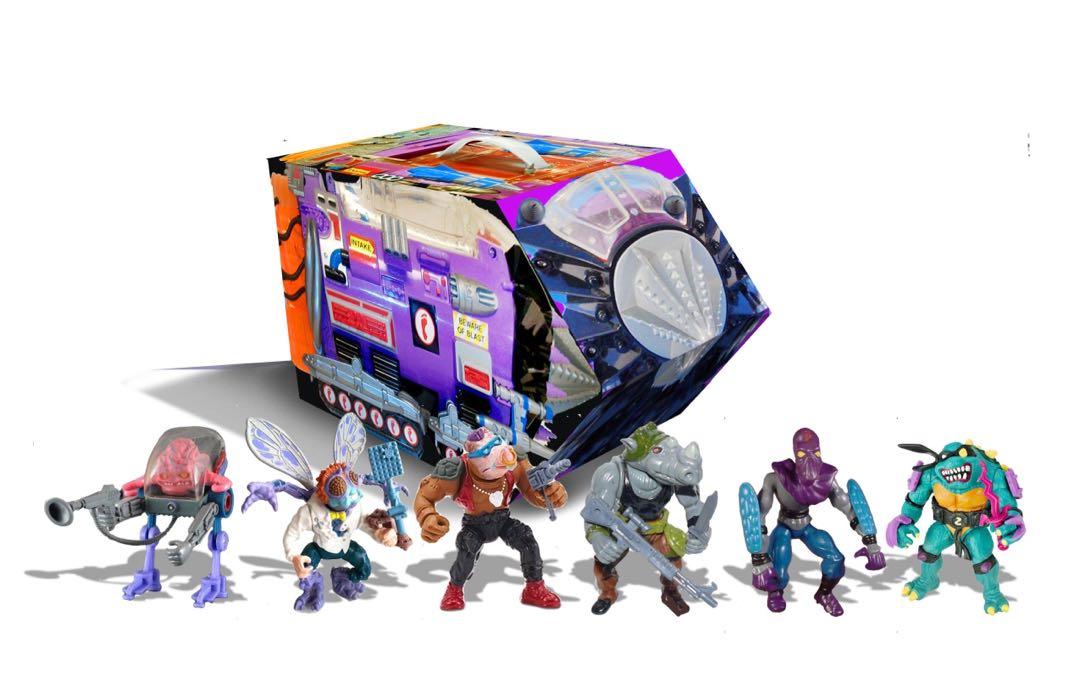 [PO] Teenage Mutant Ninja Turtles Retro Villains Mutant Module Rotocast