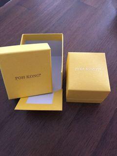 Poh Kong Yellow Jewellery Box
