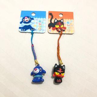 Pokemon Litten Sun and Moon Starters Mascot Key Chain Anime Manga NEW