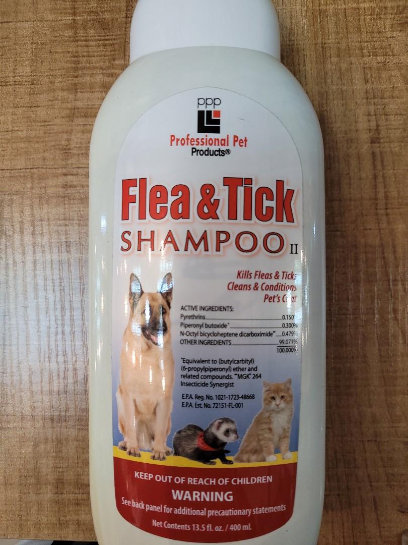 Professional pet products hot sale flea and tick shampoo