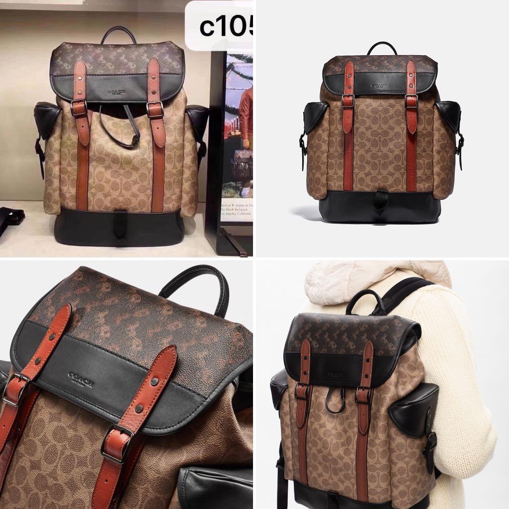 (Preorder & fixed $) coach new in 1059 HITCH Backpack, Men's Fashion ...