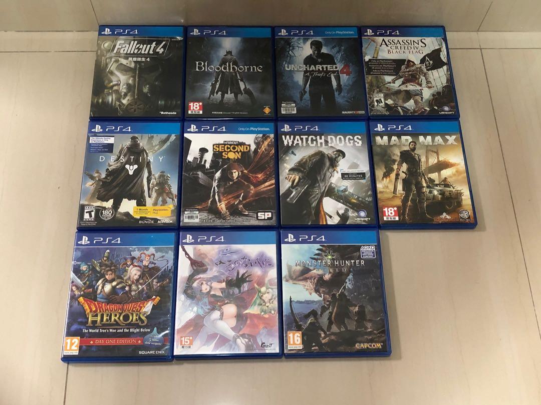 ps4 active games