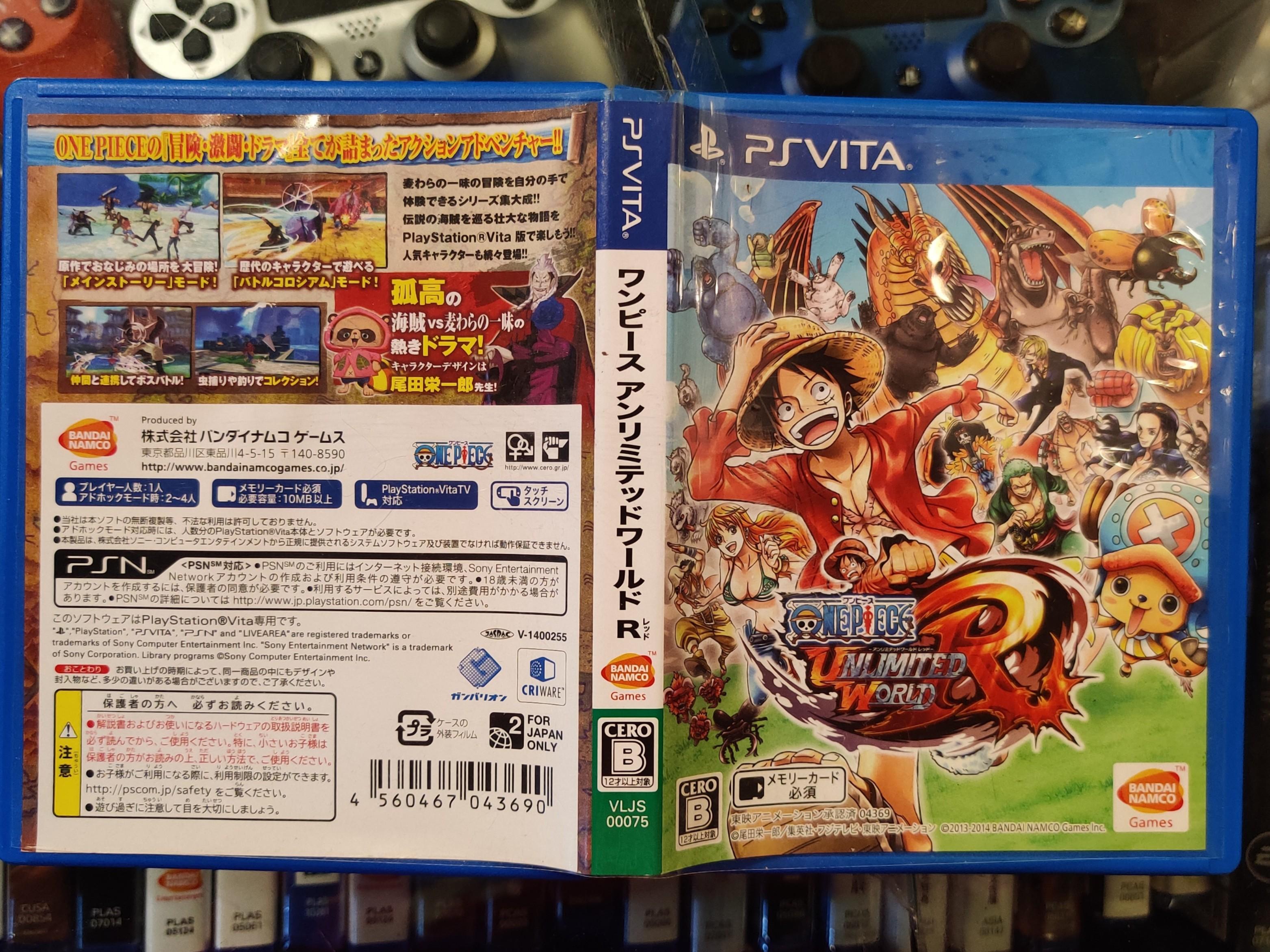 Ps Vita One Piece Unlimited World Red Psvita Video Gaming Video Games Playstation On Carousell