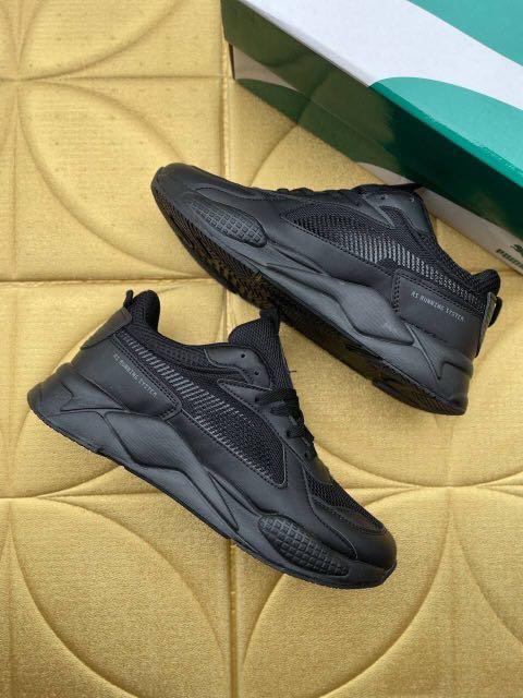 puma rsx triple black