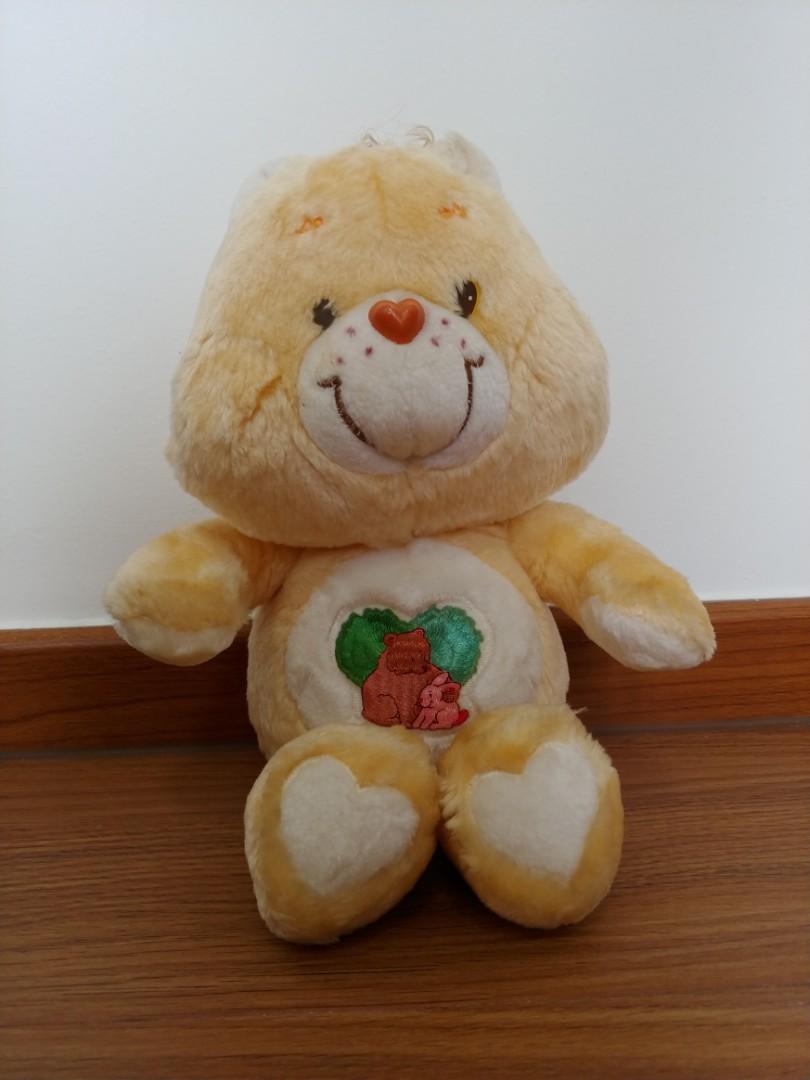 Original 1983 Tonka Care Bear  15” Forest Friend Rare Stuffed Bear 1980s Nostalgic