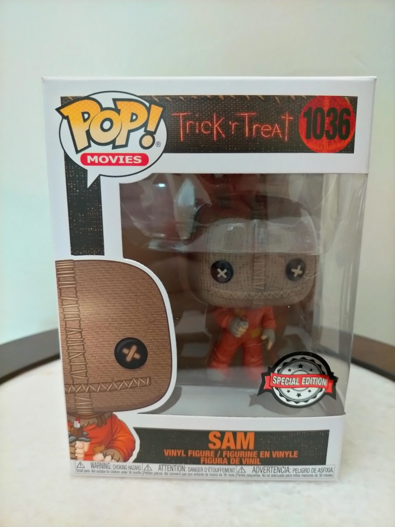 Sam with Razor Candy Vinyl Figure (Funko Pop!), Spirit Halloween Wikia