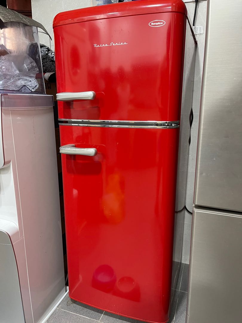 Retro Red fridge for sale TV Home Appliances Kitchen