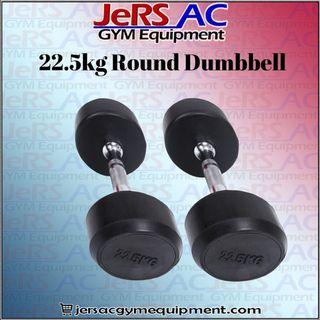 Round Dumbbell 22.5KG - home and gym equipment