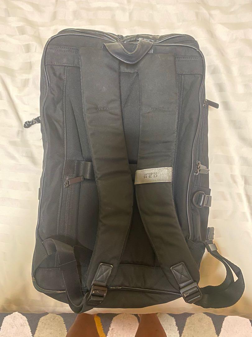 Samsonite Red Glendalee Large Backpack Black Men s Fashion