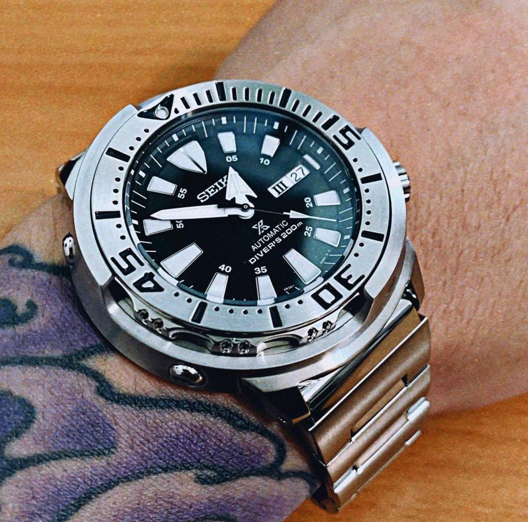 Seiko baby deals tuna bracelet