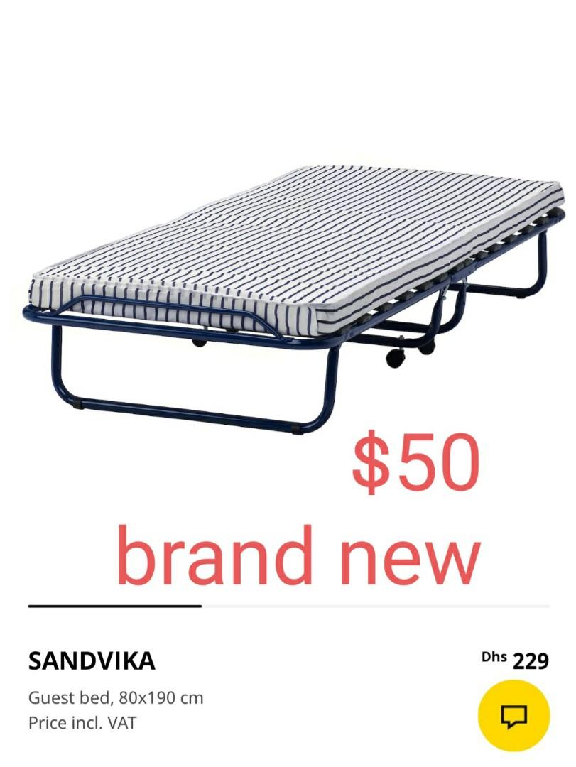 Quen bed IKEA MALM inc mattress new day bed, Babies & Kids, Baby