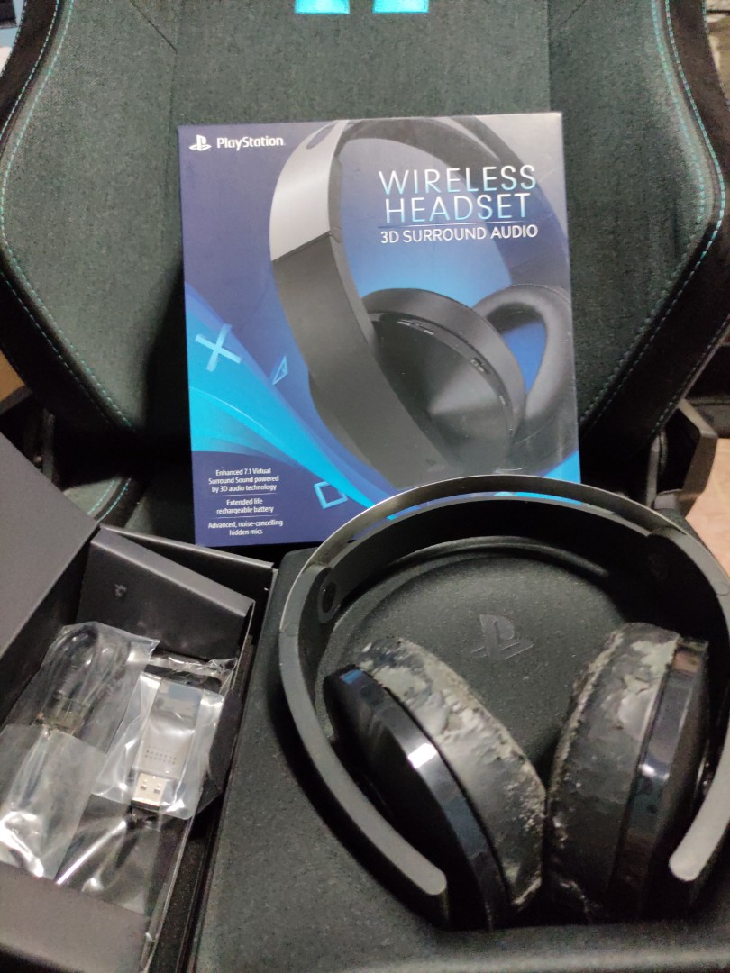 Sony Playstation Platinum Wireless Headset 7.1 Surround Sound plus