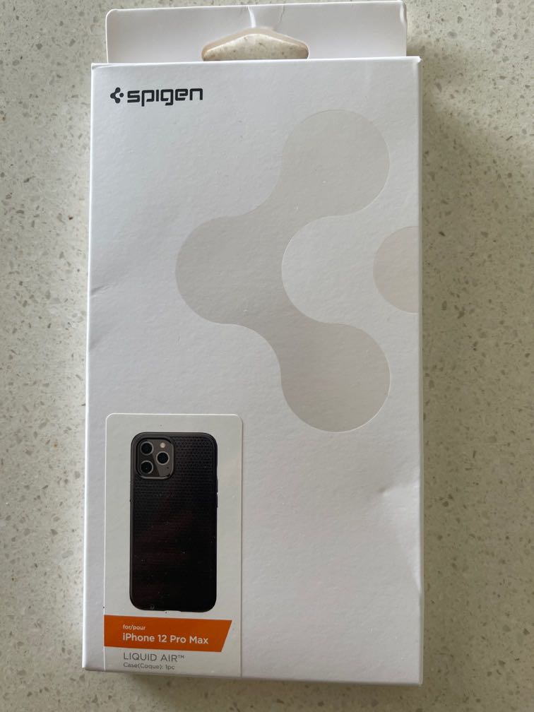 Spigen Liquid Air for iPhone 12 Pro Max, Mobile Phones & Tablets, Mobile & Tablet Accessories