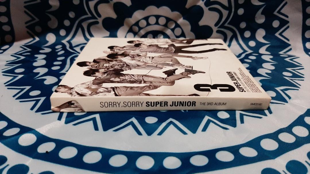 SUPER JUNIOR: Sorry Sorry Album (Category: CDs & DVDs) located in Pasay City. Submitted by ivynism (Listing ID 1063354061, Image 3). Description: Condition: 4 stars! *CD never played! PH version.