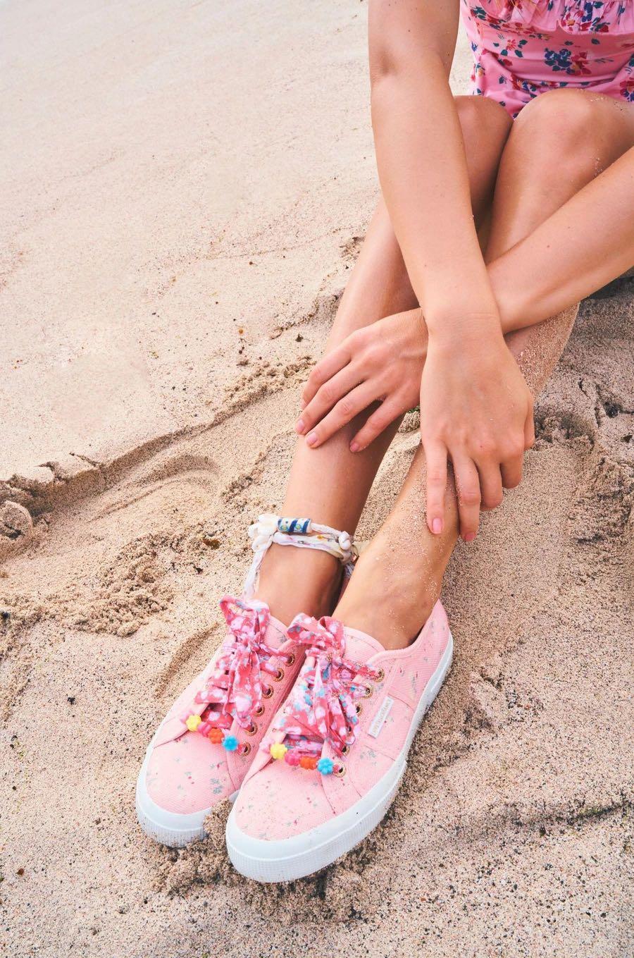 Superga love shack fancy shoes clearance