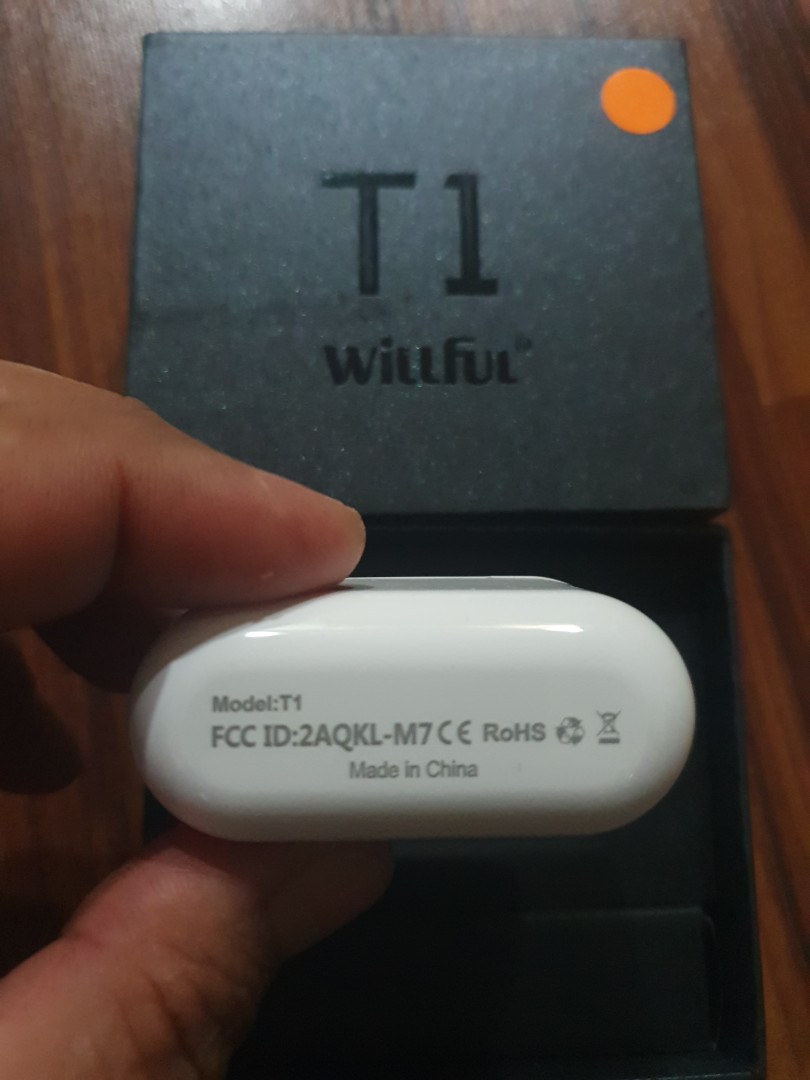 T1 Willful Wireless Earbuds Audio Earphones on Carousell