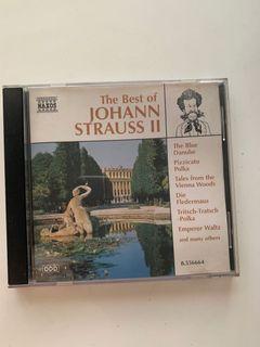 the best of johann strauss II CD