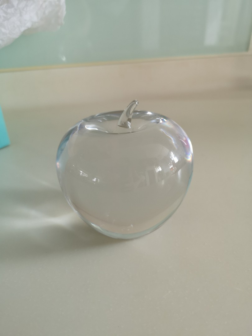 Tiffany apple paperweight online
