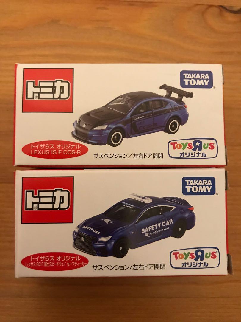Tomica Toysrus Lexus Isf And Rcf 玩具 遊戲類 玩具 Carousell