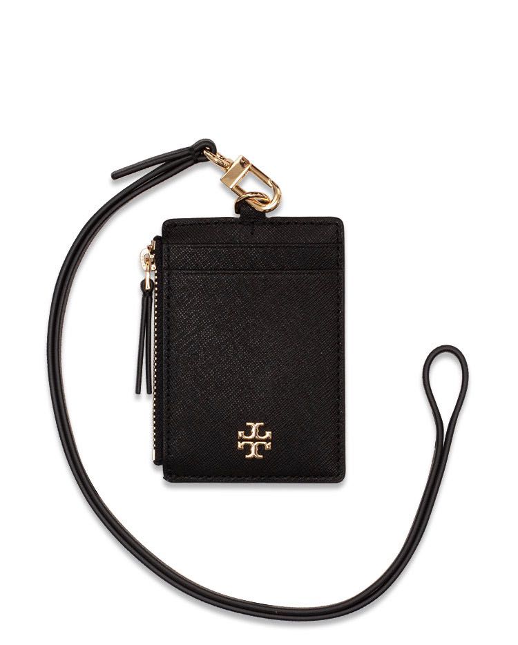 Tory Burch ID Lanyard in Black, Women's Fashion, Watches & Accessories,  Belts on Carousell