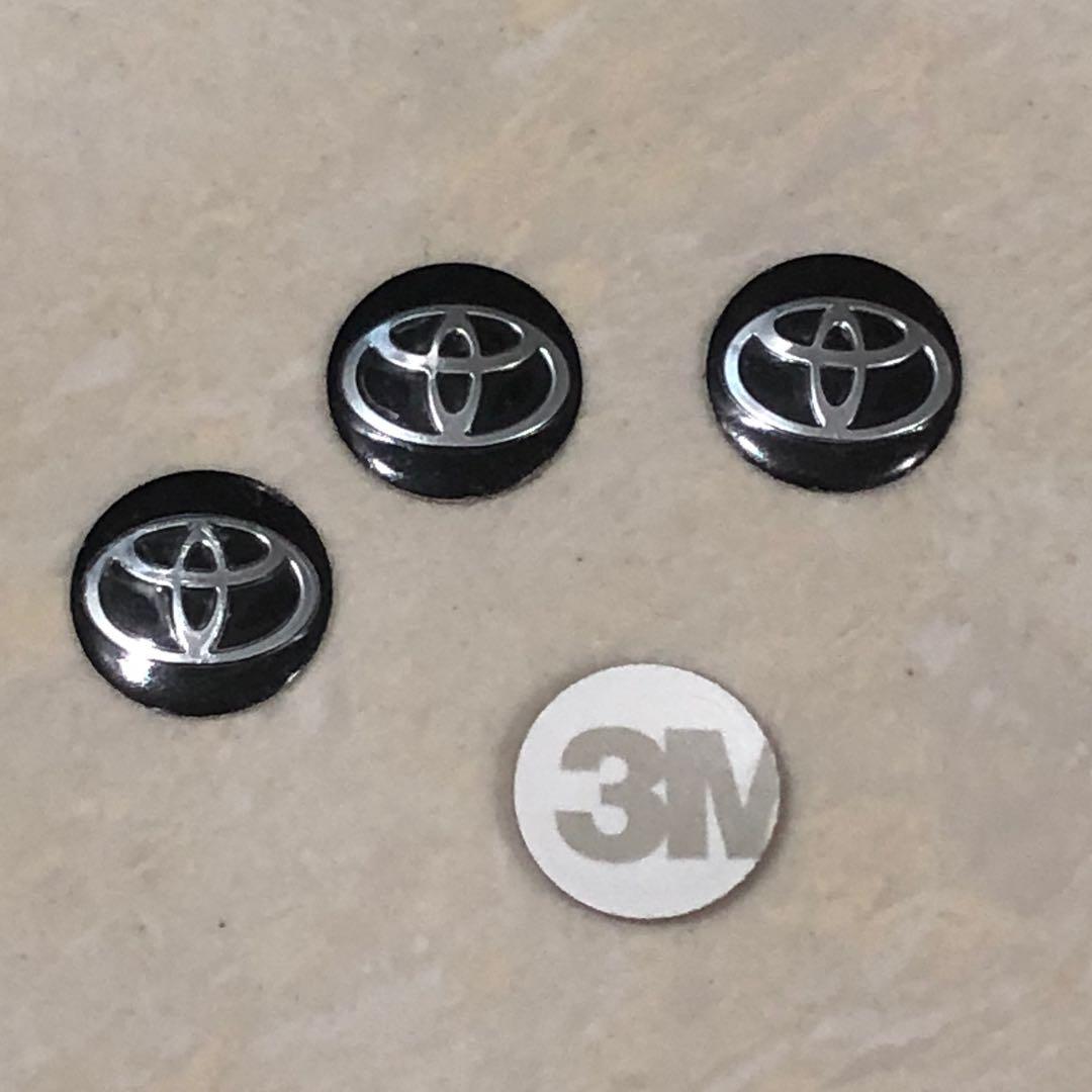 Toyota Logo Sticker for Car Key, Everything Else on Carousell