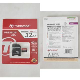 TRANSCEND Micro SDHC 32 GB Premium 400x