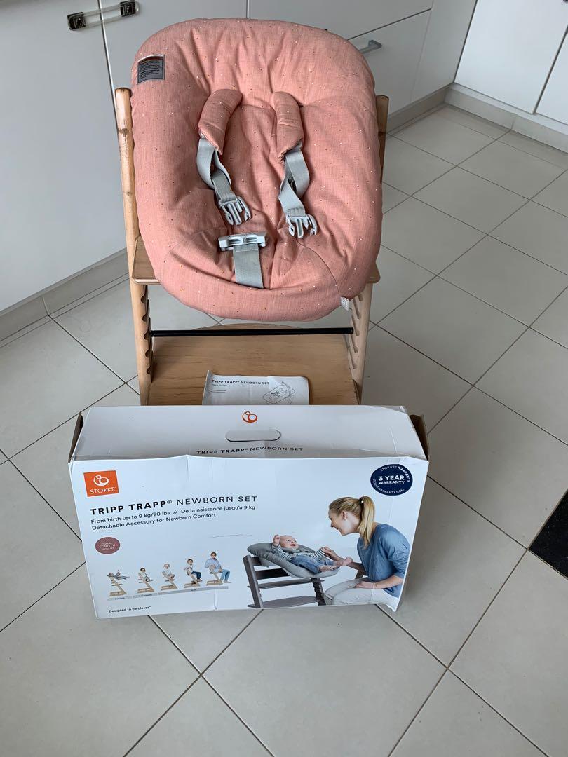 Stokke tripp trapp store newborn set coral