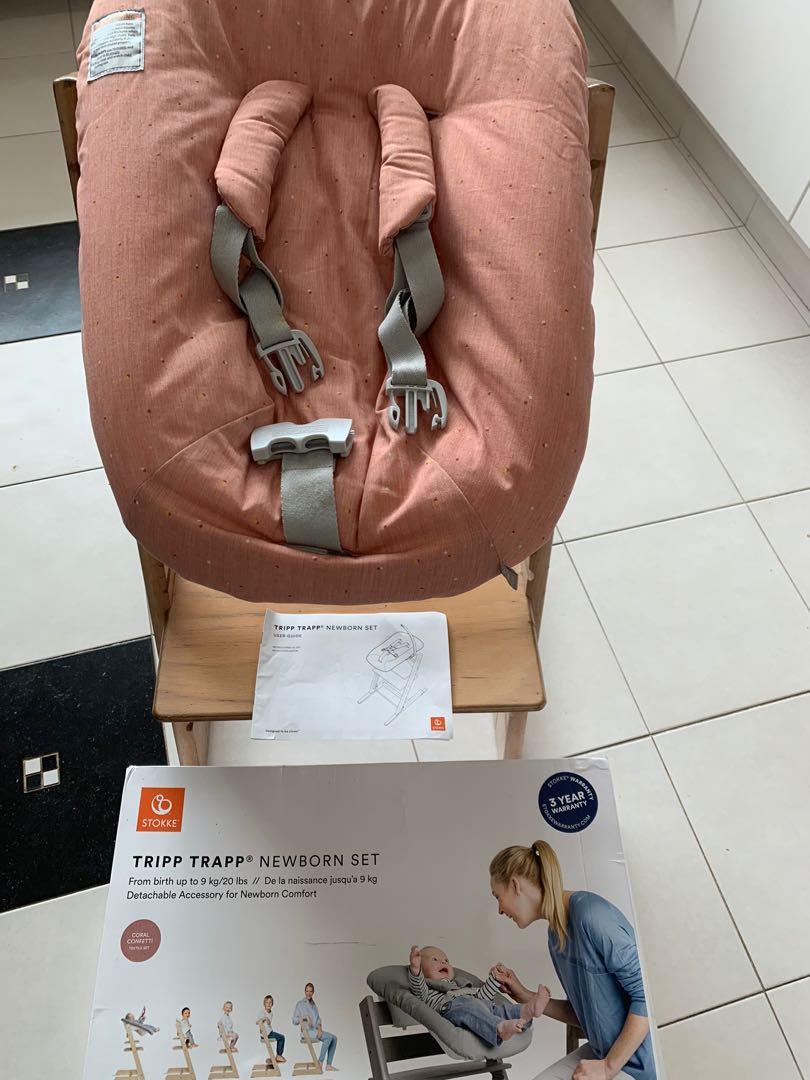 Stokke newborn store set coral