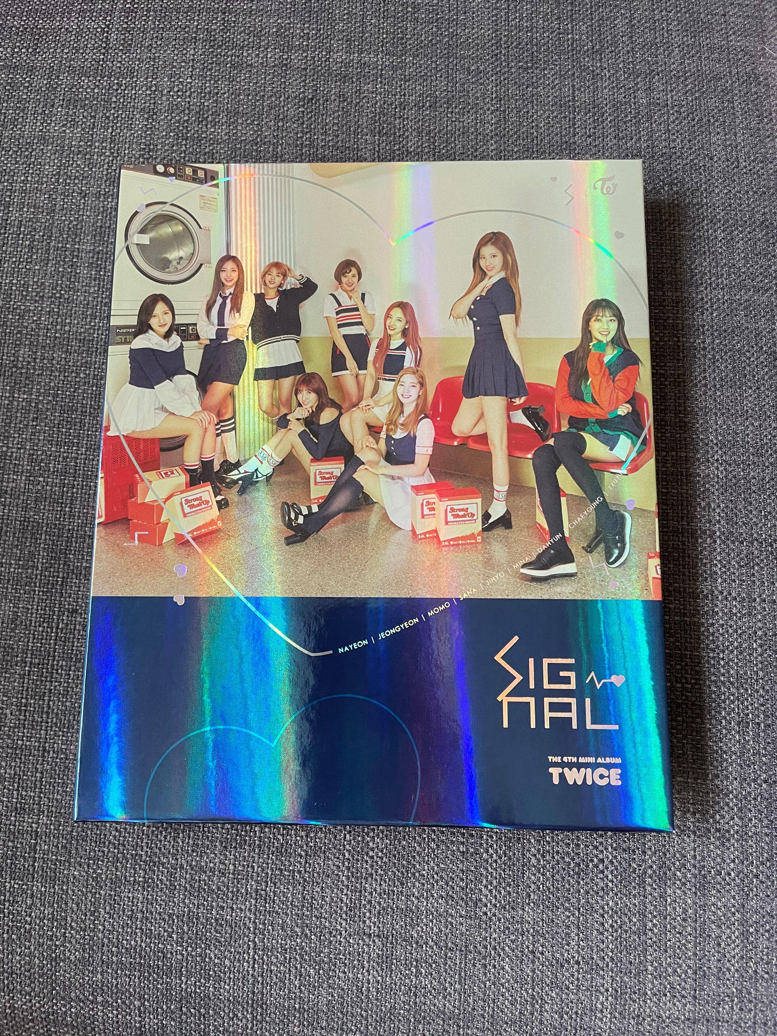 Twice Signal Album Blue Version Hobbies Toys Memorabilia Collectibles K Wave On Carousell