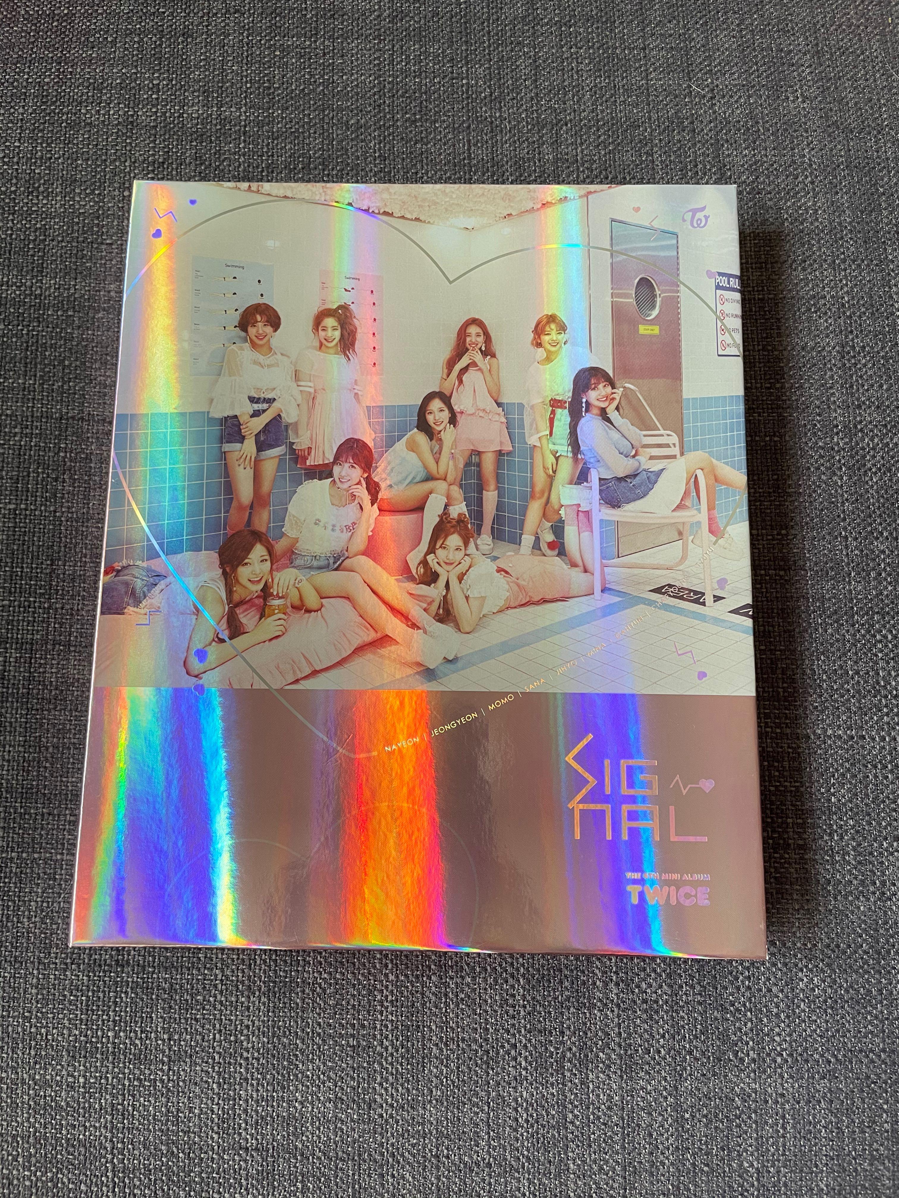 Twice Signal Album Pink Album Hobbies Toys Memorabilia Collectibles K Wave On Carousell