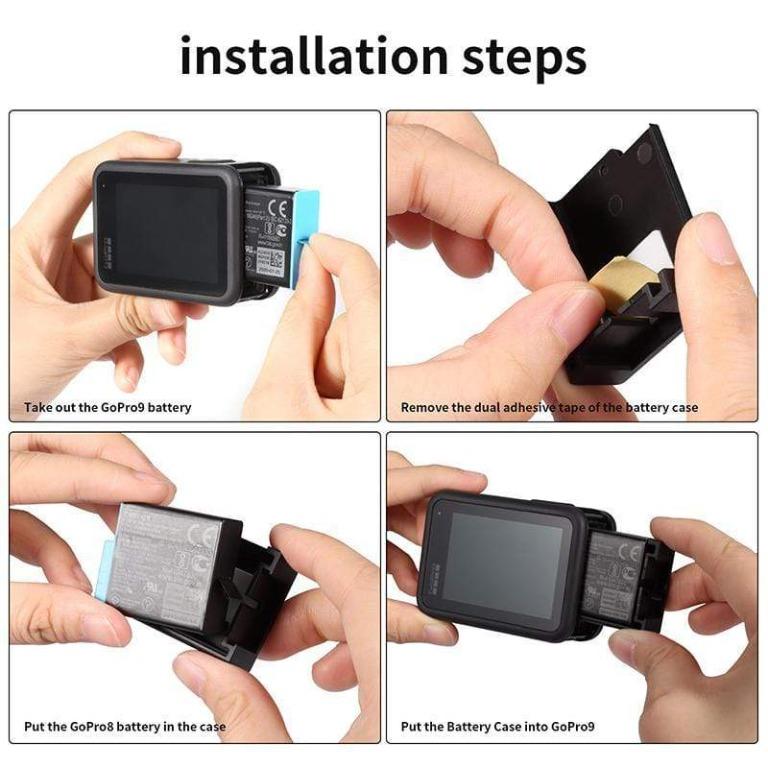 Ulanzi GP9 Battery Adapter Cover Case For GoPro 8 Battery to GoPro 9